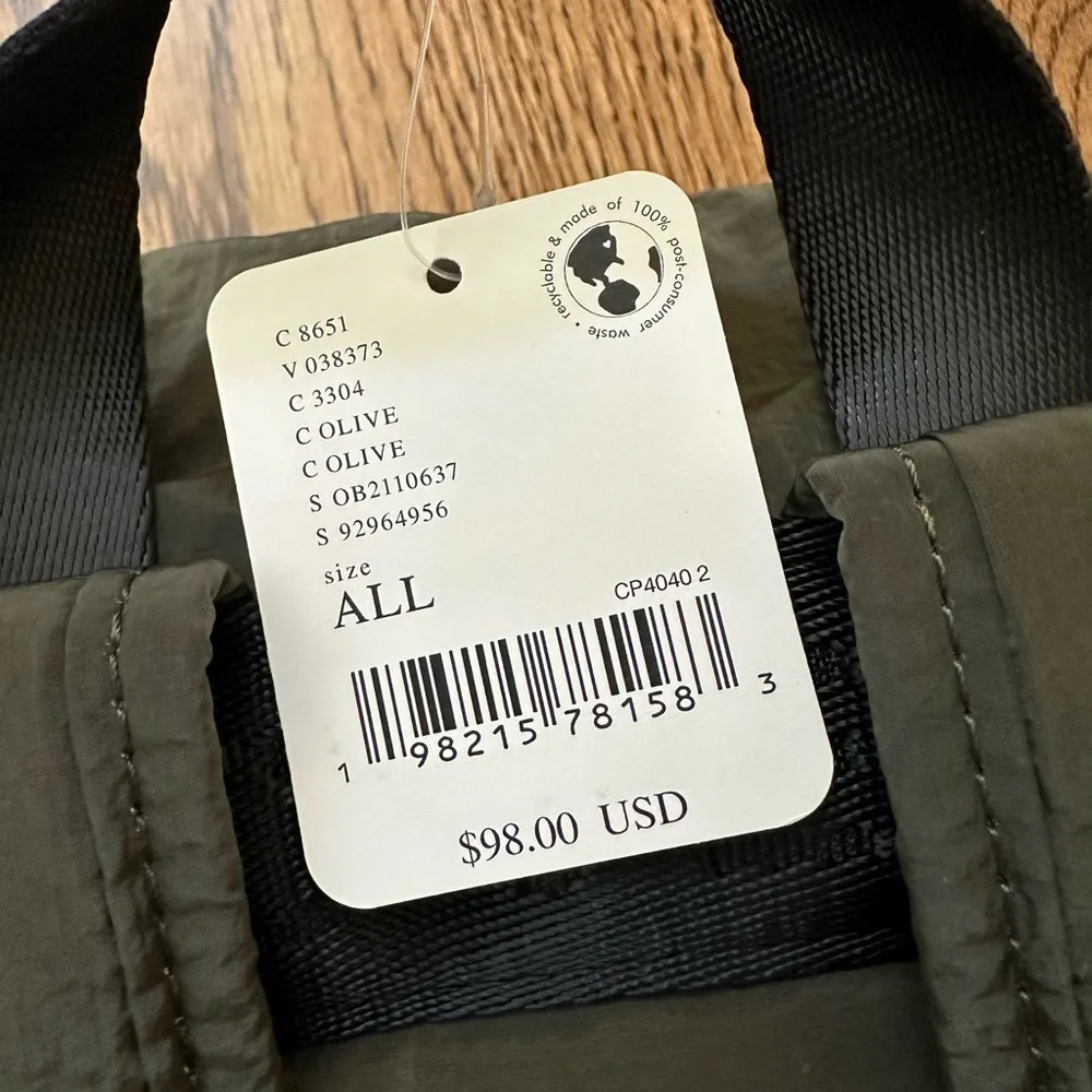 NWT Free People Movement Cool + Cozy Backpack – Olive Green – Sold Out - Picture 6 of 7